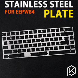 XD84 eepw84 stainless steel Mechanical Keyboard Plate support stainless steel plate for eepw84 xd84 pcb 75% - KPrepublic