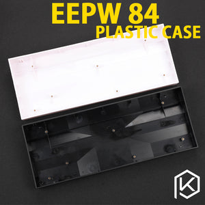 XD84 Plastic Case Black White Case For 75% Custom Keyboard - KPrepublic