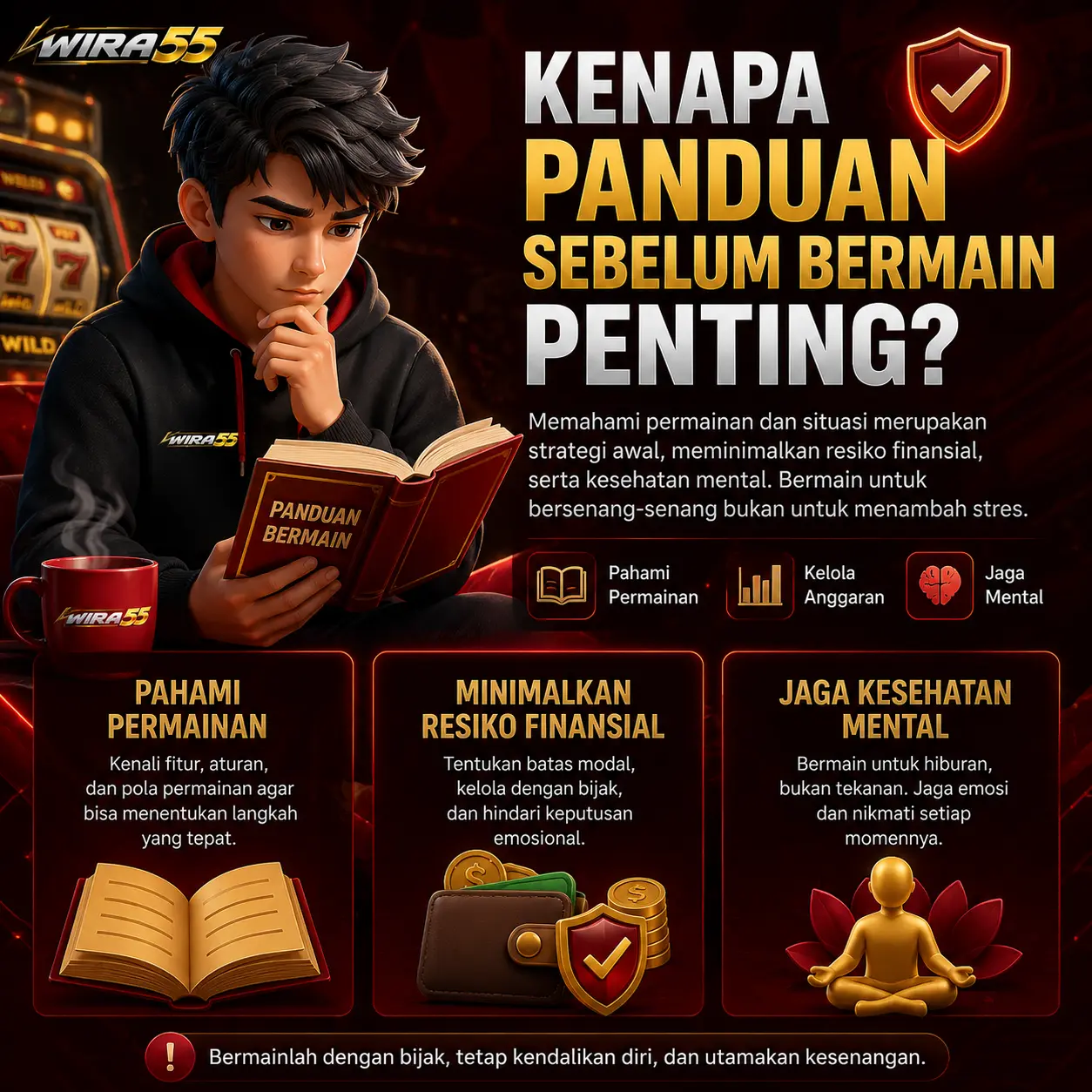 Kontrol modal bermain